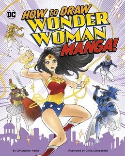 Couverture_How to Draw Wonder Woman Manga!
