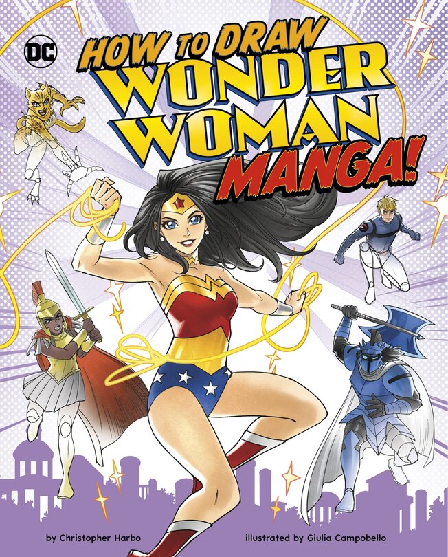 Couverture_How to Draw Wonder Woman Manga!