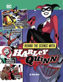 Front cover_Behind the Scenes with Harley Quinn