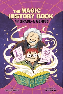 Front cover_The Magic History Book and the Grade-A Genius