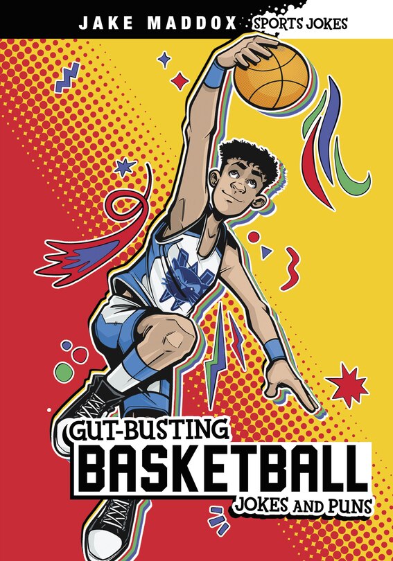 Front cover_Gut-Busting Basketball Jokes and Puns