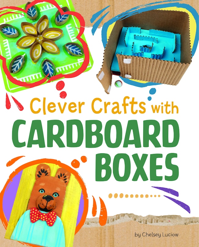 Front cover_Clever Crafts with Cardboard Boxes
