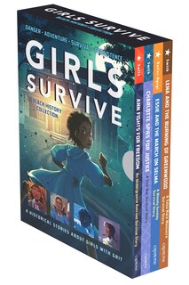 Front cover_Girls Survive 4-Book Boxed Set 2, Black History Collection