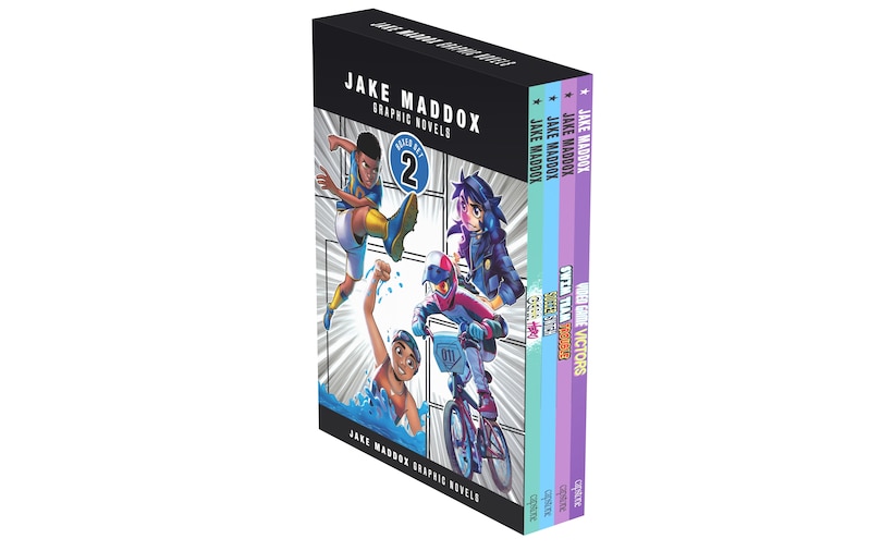 Front cover_Jake Maddox Graphic Novels 4-Book Boxed Set 2