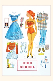 Front cover_Vintage Journal High School Paper Doll