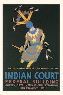 Front cover_Vintage Journal Poster of Apache Devil Dancer