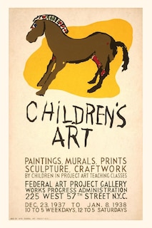 Front cover_Vintage Journal Children`s Art Project Poster