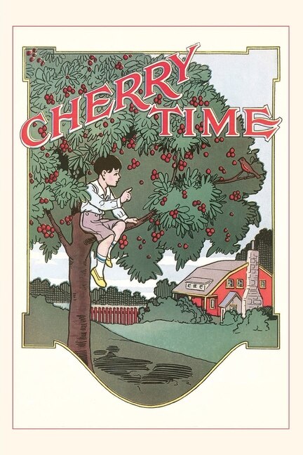 Front cover_Vintage Journal Cherry Time, Boy in Tree