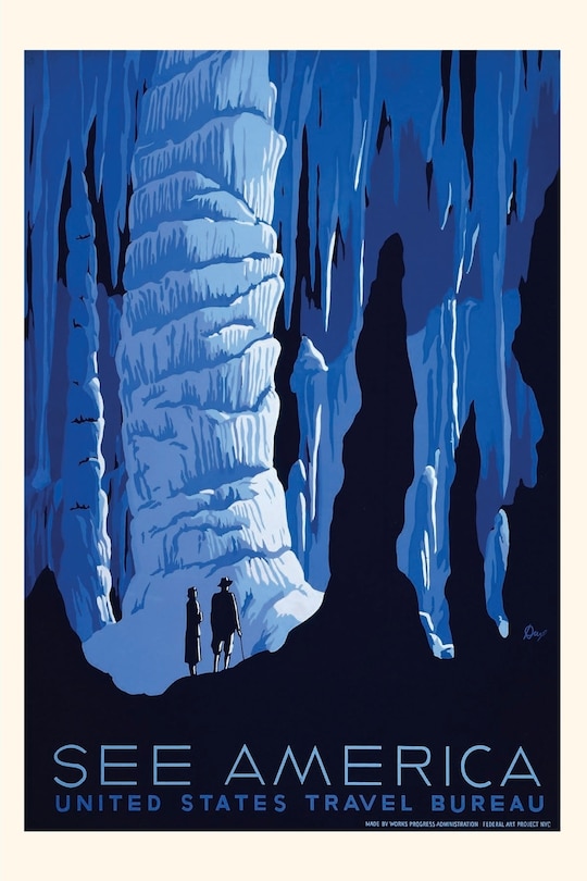 Couverture_Vintage Journal See American Travel Poster