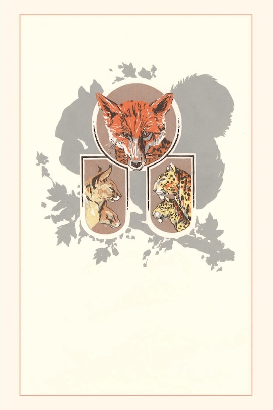 Front cover_Vintage Journal Fox Lynx Cougar Squirrel