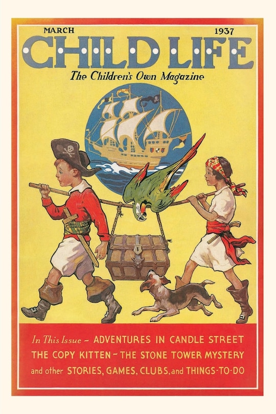 Couverture_Vintage Journal Magazine Cover, Child Life