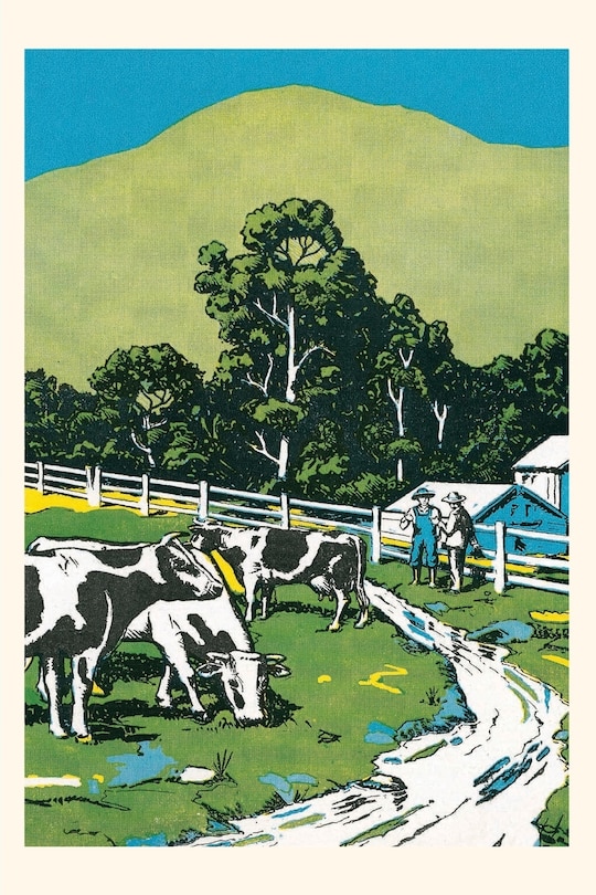 Front cover_Vintage Journal Cows in the Pasture