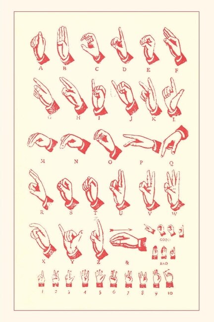 Front cover_Vintage Journal Sign Language Alphabet