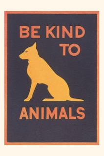 Front cover_Vintage Journal Be Kind to Animals