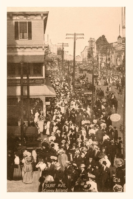 Front cover_Vintage Journal Surf Avenue, Coney Island, New York