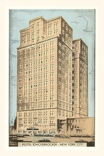 Couverture_Vintage Journal Hotel Knickerbocker, New York City