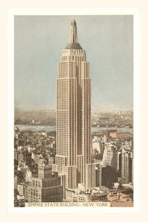 Front cover_Vintage Journal Empire State Building, New York City