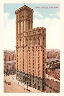Front cover_Vintage Journal Times Building, New York City
