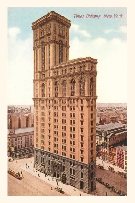 Front cover_Vintage Journal Times Building, New York City