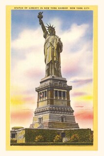 Front cover_Vintage Journal Statue of Liberty, New York City