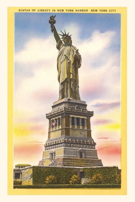 Front cover_Vintage Journal Statue of Liberty, New York City