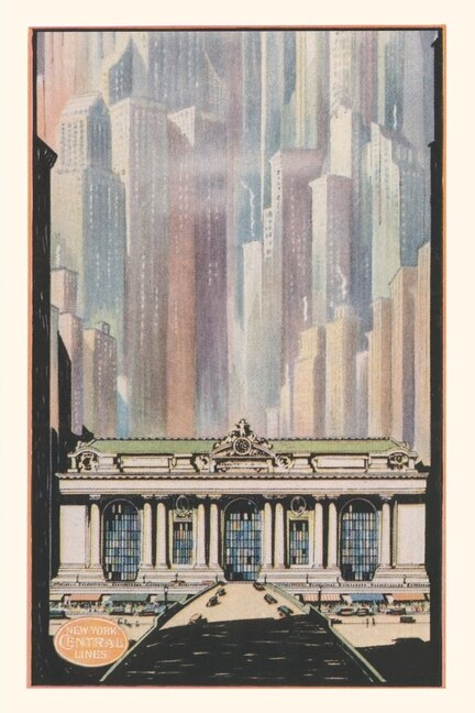 Front cover_Vintage Journal Manhattan Skyscrapers and Grand Central