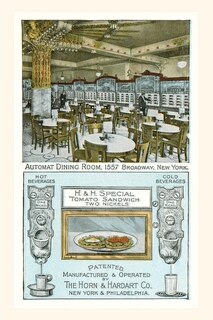 Front cover_Vintage Journal Old Automat Advertisement, Horn and Hardart