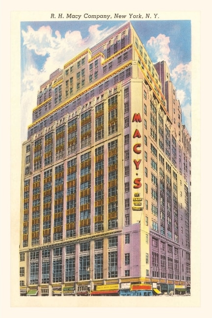 Couverture_Vintage Journal Macy's Building, New York City