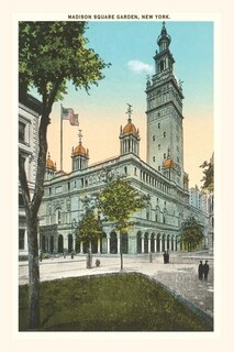 Couverture_Vintage Journal Madison Square Garden, New York City