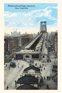 Front cover_Vintage Journal Williamsburg Bridge Approach, New York City