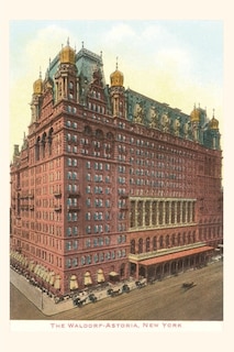 Couverture_Vintage Journal Waldorf-Astoria Hotel, New York City