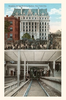 Couverture_Vintage Journal Brooklyn Bridge Subway Station, New York City