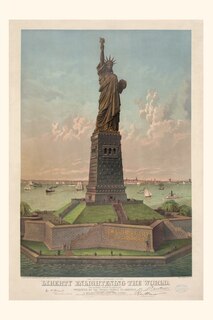 Front cover_Vintage Journal Liberty Enlightening the World, New York Harbor