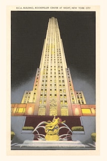 Front cover_Vintage Journal RCA Building, Rockefeller Center, New York City