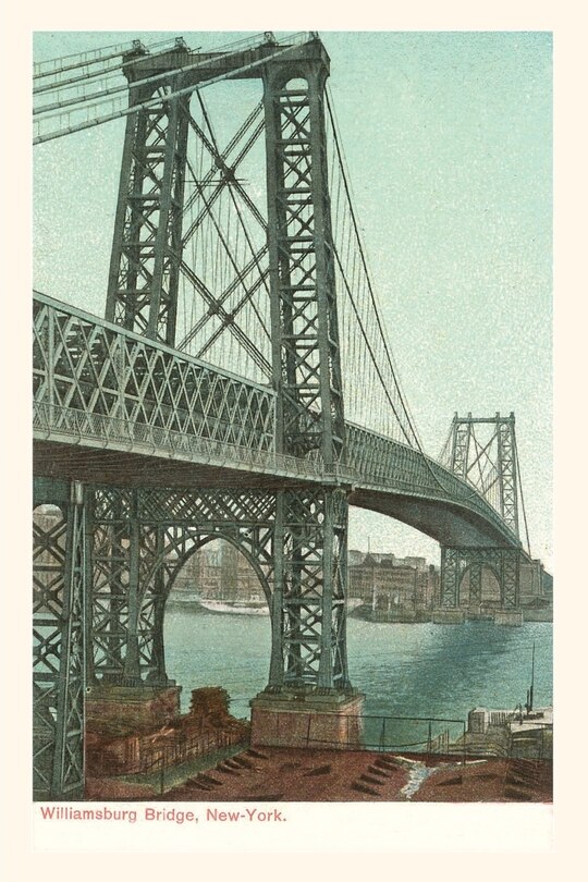 Couverture_Vintage Journal Williamsburg Bridge, New York City