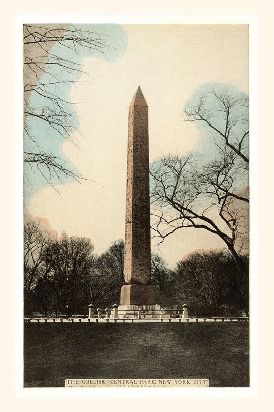 Couverture_Vintage Journal Cleopatra's Needle, Central Park, New York City