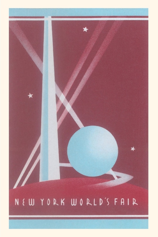 Front cover_Vintage Journal Trylon and Perisphere, New York World's Fair