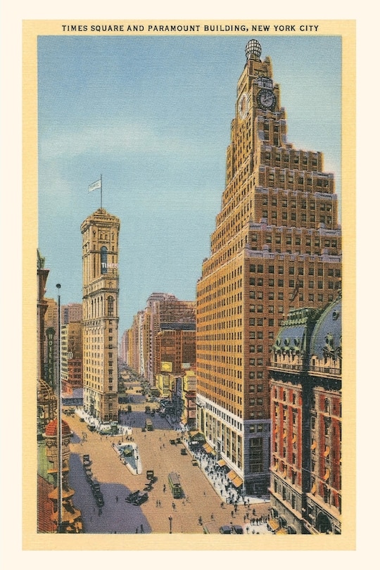 Front cover_Vintage Journal Times Square, Paramount Building, New York City
