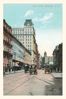 Front cover_Vintage Journal Court Street, Brooklyn, New York City
