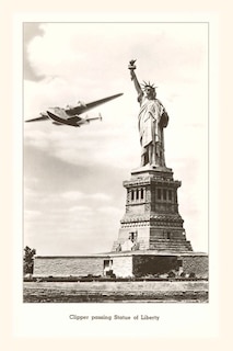 Front cover_Vintage Journal Statue of Liberty with Clipper, New York City