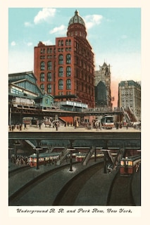 Front cover_Vintage Journal Underground Railway and Park Row, New York City