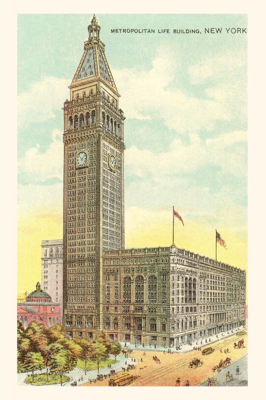 Front cover_Vintage Journal Metropolitan Life Building, New York City