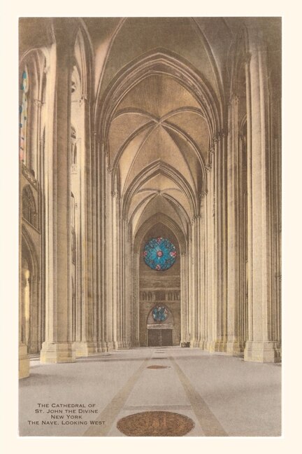 Couverture_Vintage Journal Interior, St. John the Divine, New York City
