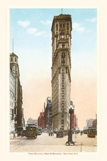 Couverture_Vintage Journal Times Building, New York City