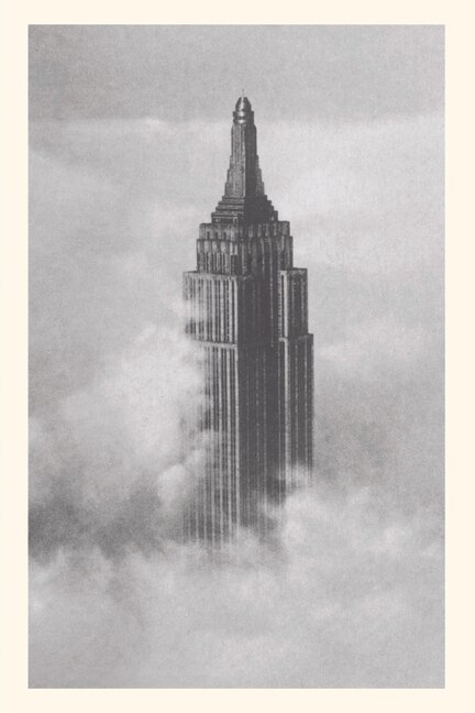 Couverture_Vintage Journal Empire State Building in the Clouds