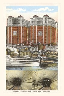 Front cover_Vintage Journal Hudson Terminal and Tubes, New York City