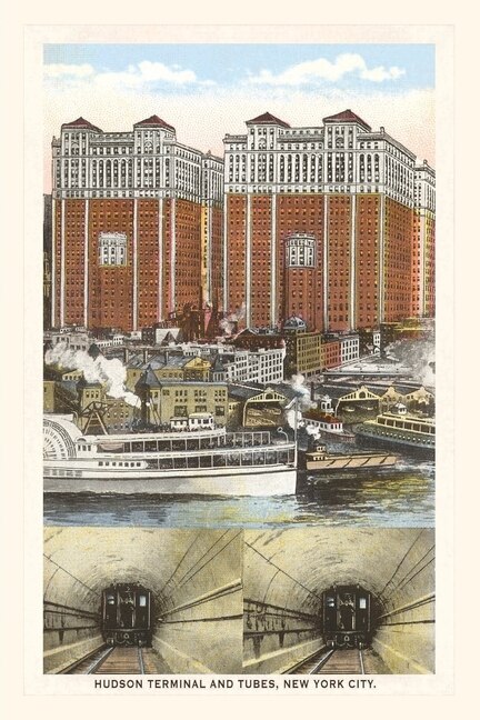 Front cover_Vintage Journal Hudson Terminal and Tubes, New York City