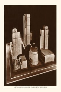 Couverture_Vintage Journal Maquette of Metropolitan Square, New York City