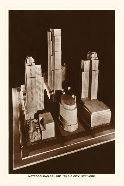 Couverture_Vintage Journal Maquette of Metropolitan Square, New York City