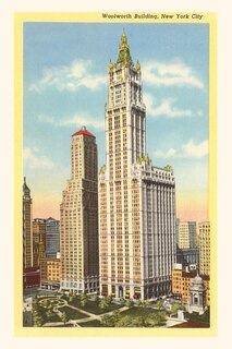 Front cover_Vintage Journal Woolworth Building, New York City